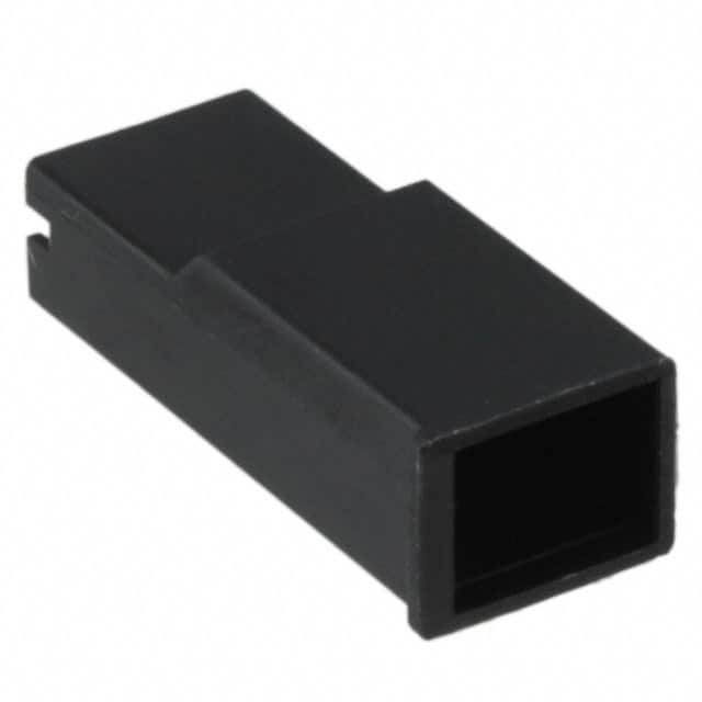 171809-2 CONN RCPT HSG 0.25 1POS BLACK