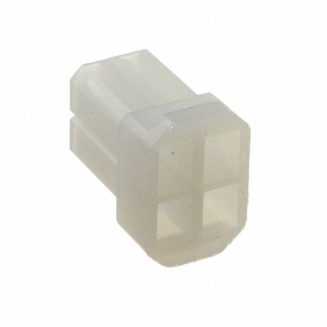626056 CONN RCPT HSG 0.11 4POS NATURAL