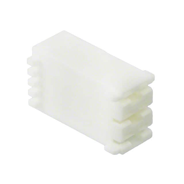 521205-6 CONN RCPT HSG 0.25 3POS NATURAL