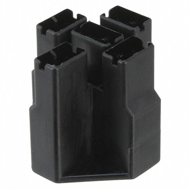 926526-1 CONN RCPT HSG 0.25 5POS BLACK