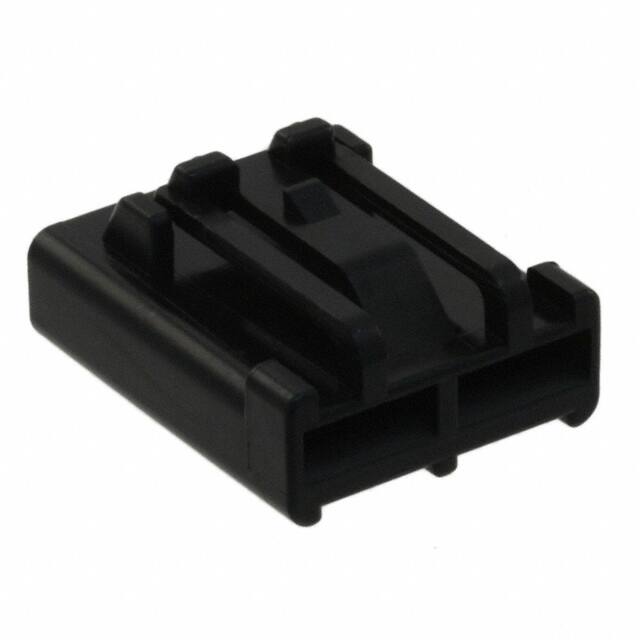346027-1 CONN RCPT HSG 0.25 2POS BLACK