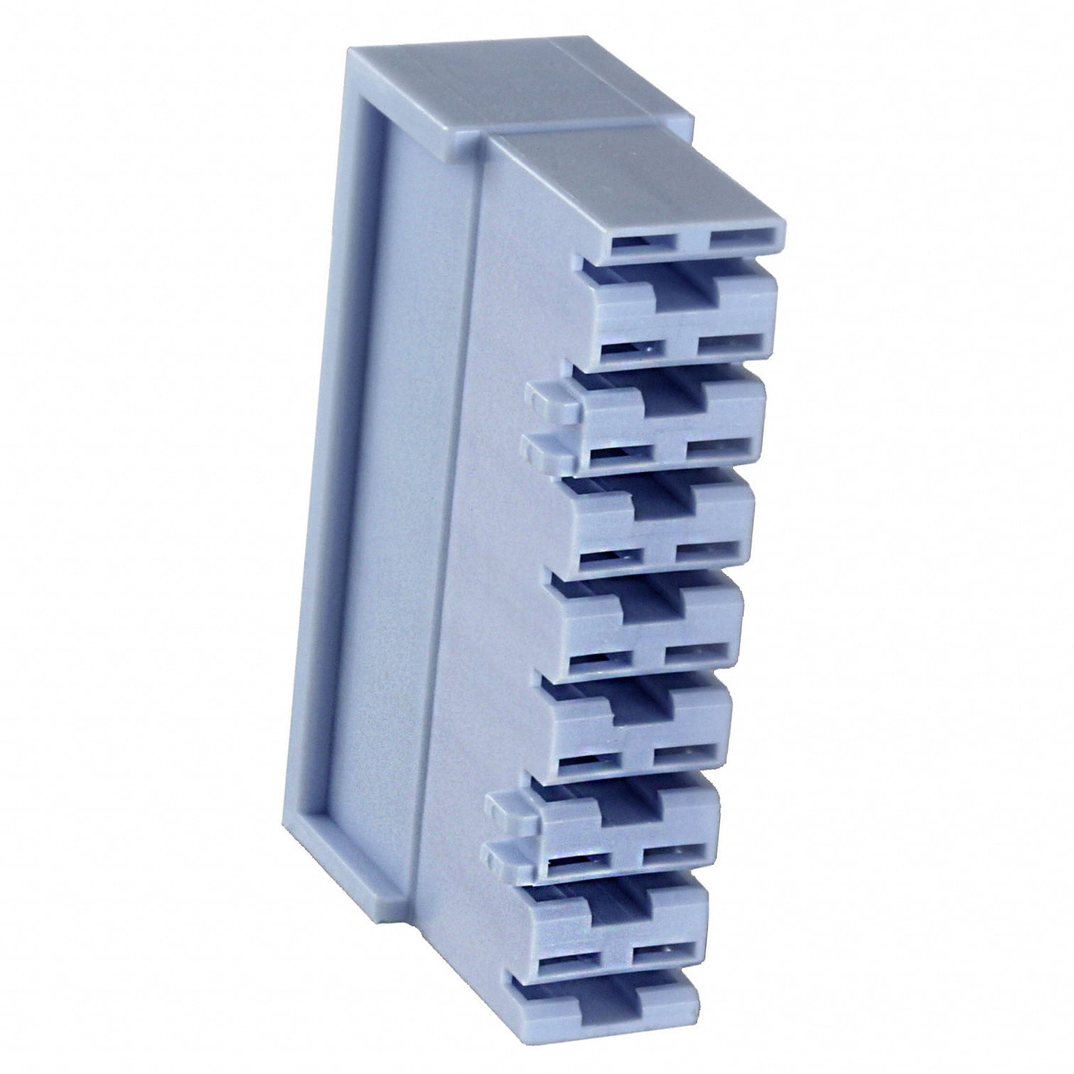 521210-1 CONN RCPT HOUSING 0.25 8POS BLUE