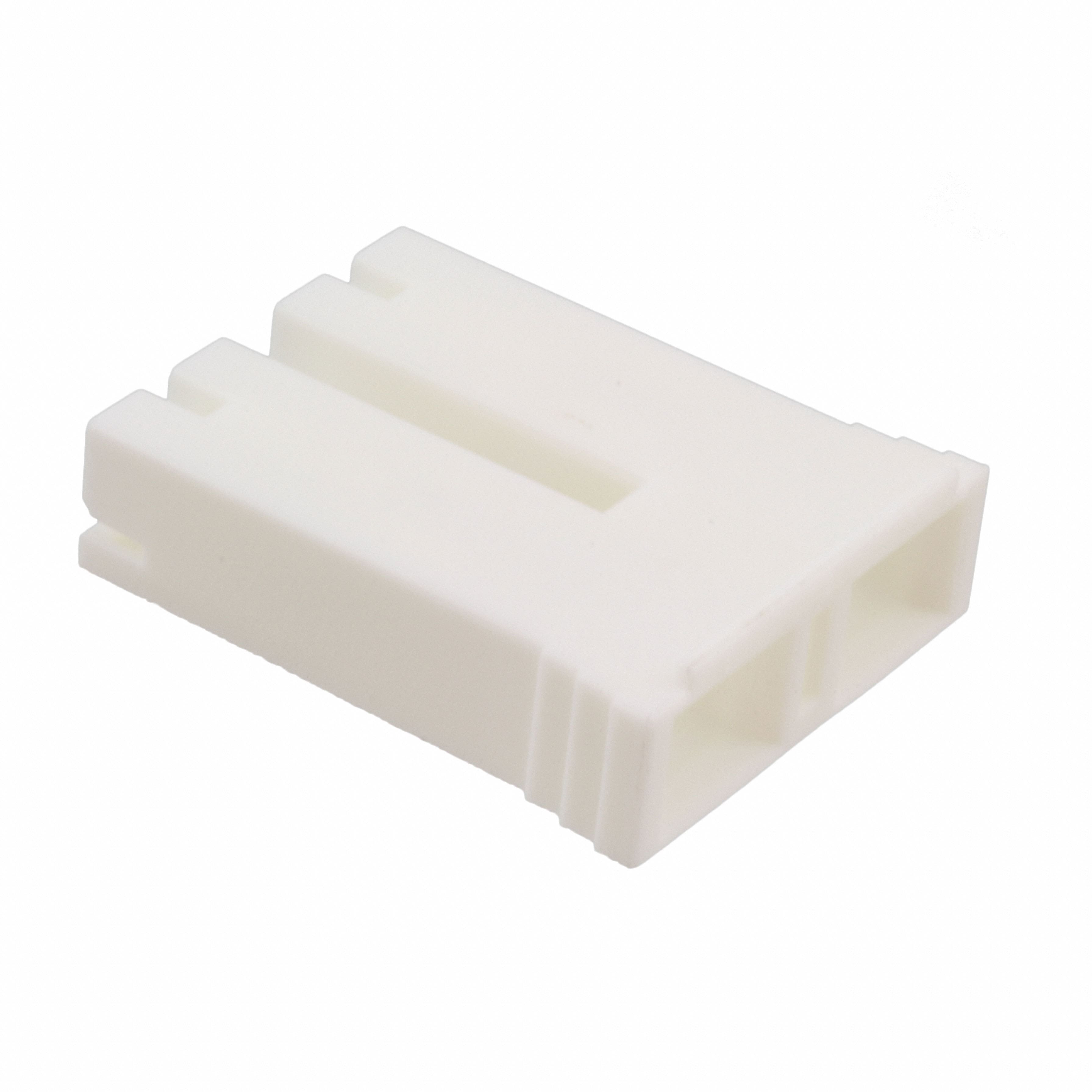 1969332-2 CONN RCPT HSG 0.25 2POS WHITE