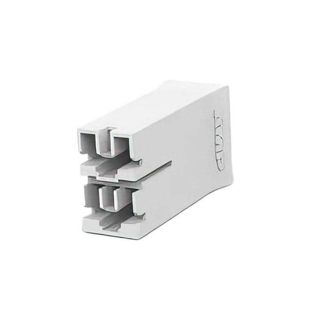 178833-1 CONN RCPT HSG 0.25 2POS NATURAL