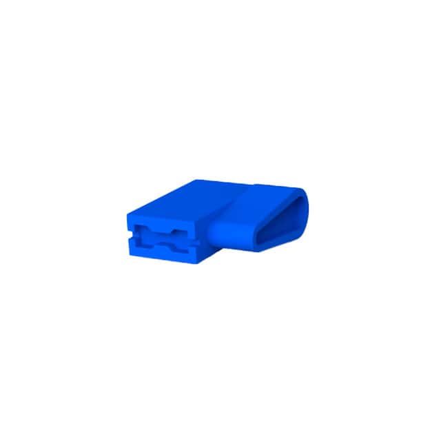 1717269-1 CONN RCPT SLEEVE 0.187 1POS BLUE