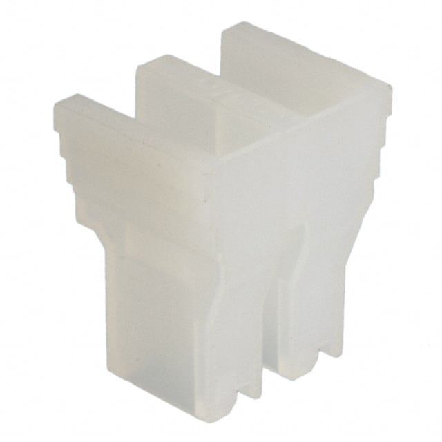 521663-1 CONN RCPT HSG 0.25 2POS NATURAL
