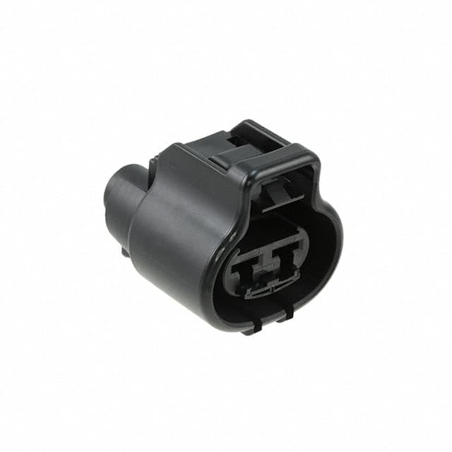 176146-2 CONN RCPT HSG 0.187 2POS BLACK