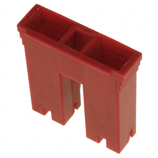 520935-2 CONN RCPT HOUSING 0.25 2POS RED