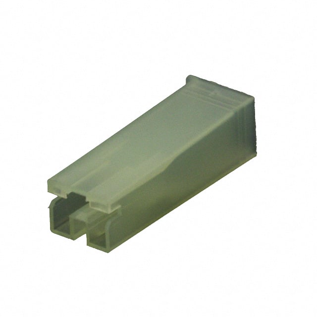 172076-1 CONN RCPT HSG 0.25 1POS NATURAL