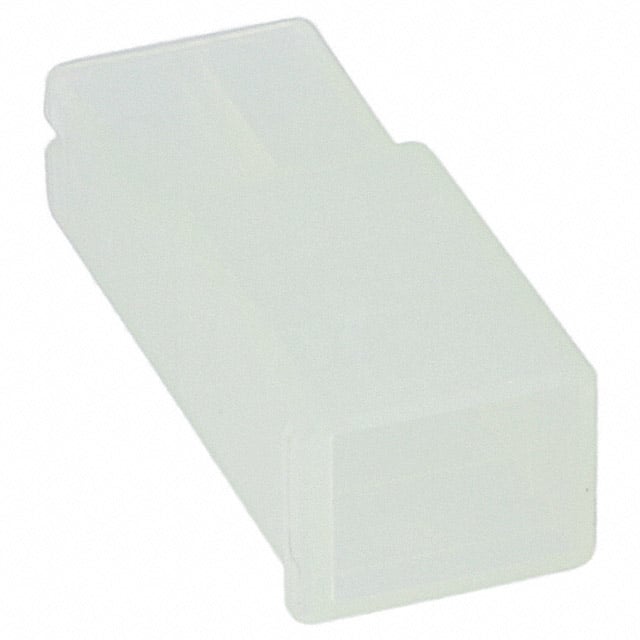 171809-1 CONN RCPT HSG 0.25 1POS NATURAL