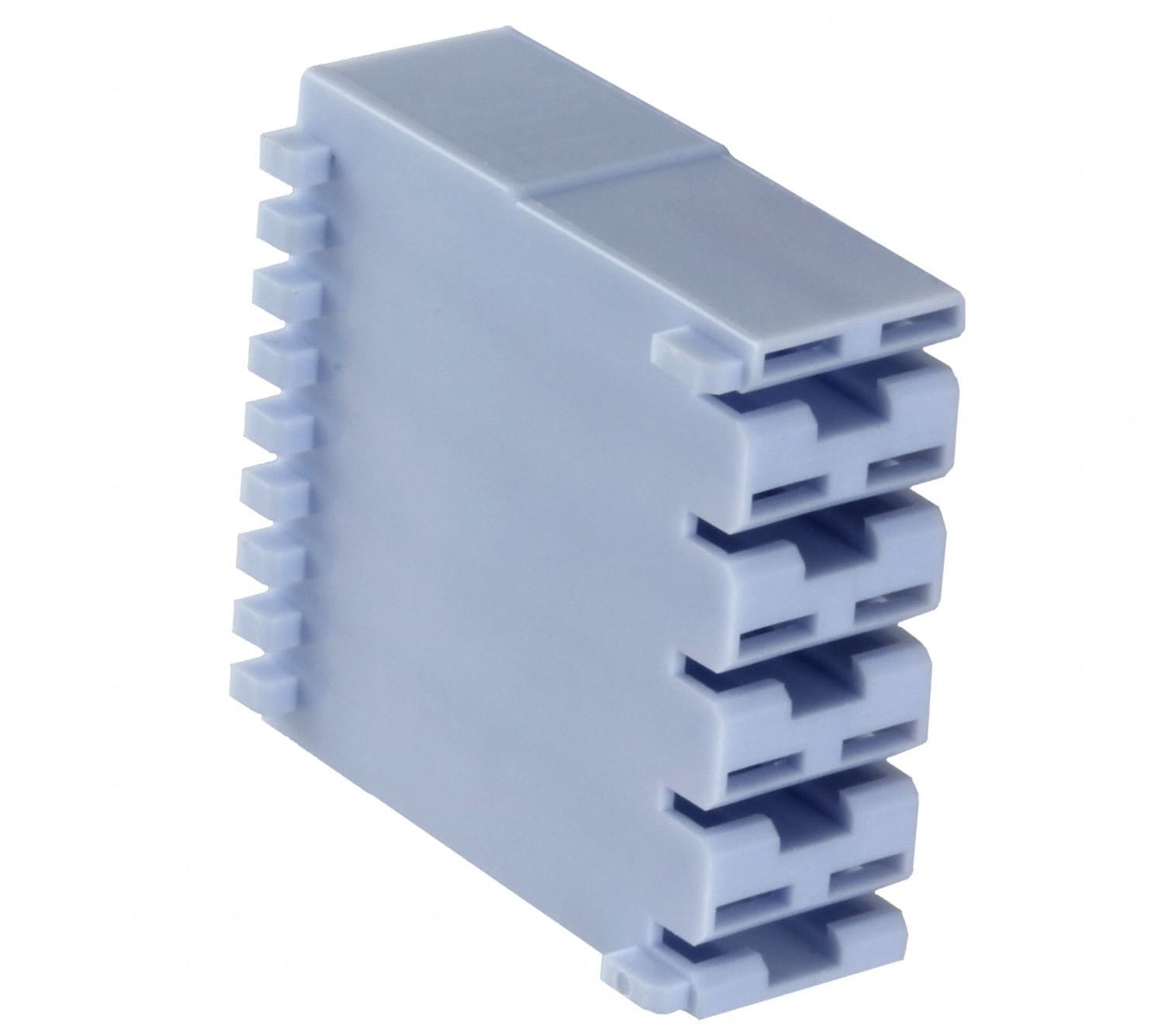 521207-3 CONN RCPT HOUSING 0.25 5POS BLUE
