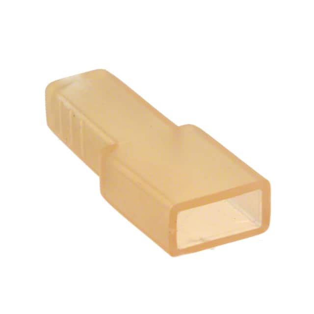 4472 CONN RCPT BOOT 0.25 1POS RED