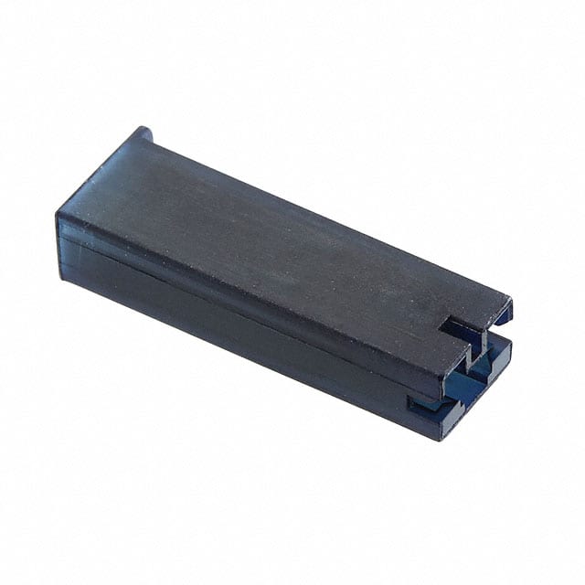 172074-2 CONN RCPT HSG 0.187 1POS BLACK