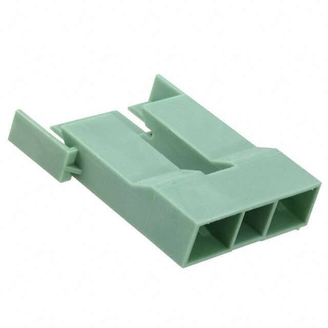 1-521253-3 CONN RCPT HSG 0.25 2POS GREEN