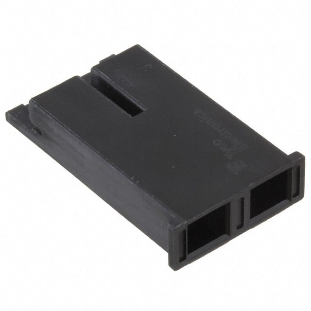 1969227-1 CONN RCPT HSG 0.11 2POS BLACK