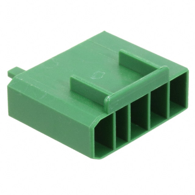 521498-2 CONN RCPT HSG 0.25 4POS GREEN