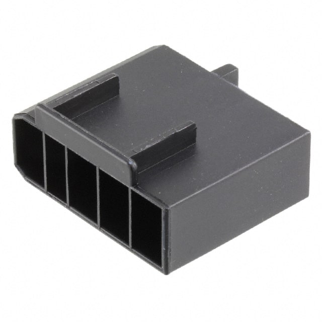 521065-1 CONN RCPT HSG 0.25 4POS BLACK