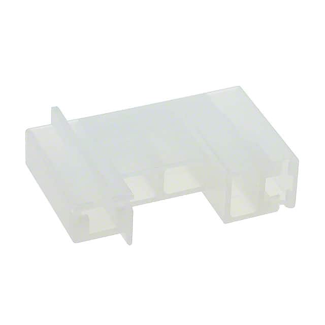 1738496-1 CONN RCPT HSG 0.25 2POS NATURAL