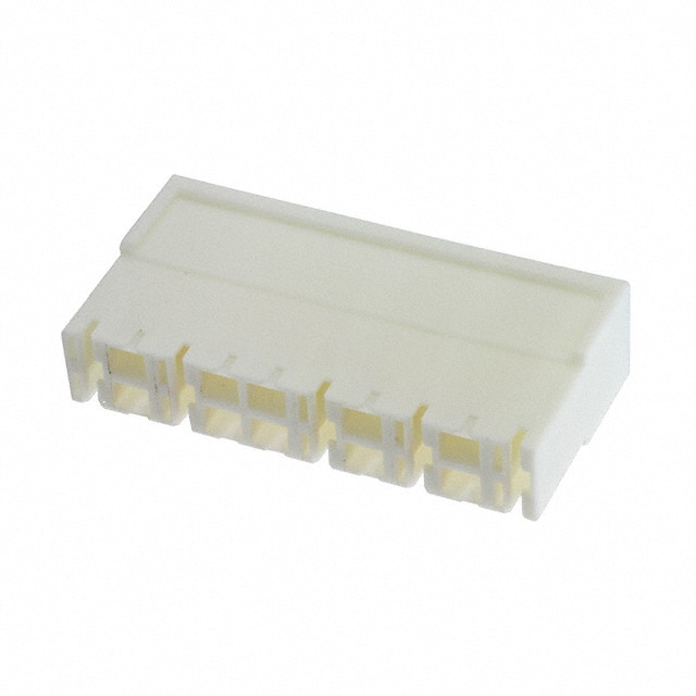 521836-3 CONN RCPT HSG 0.25 10POS NATURAL