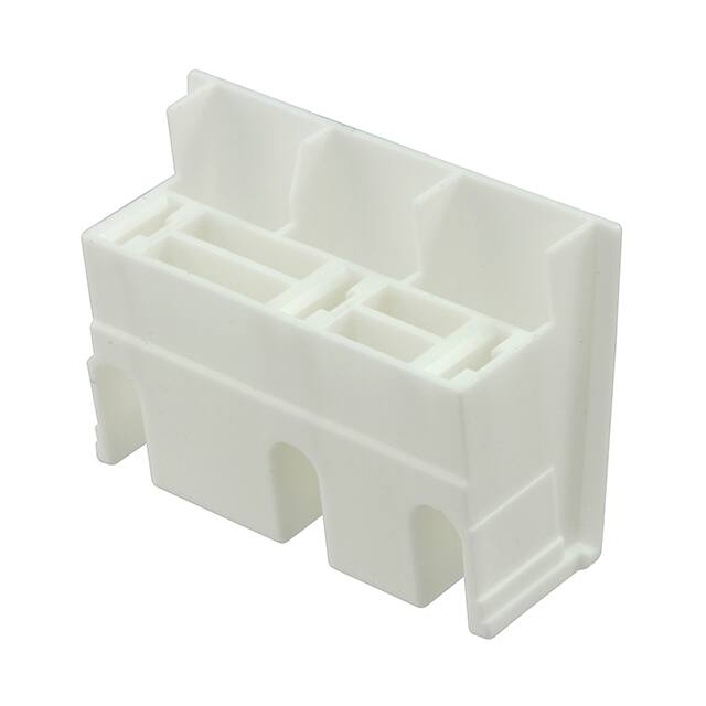 521831-1 CONN RCPT HSG 0.25 3POS WHITE