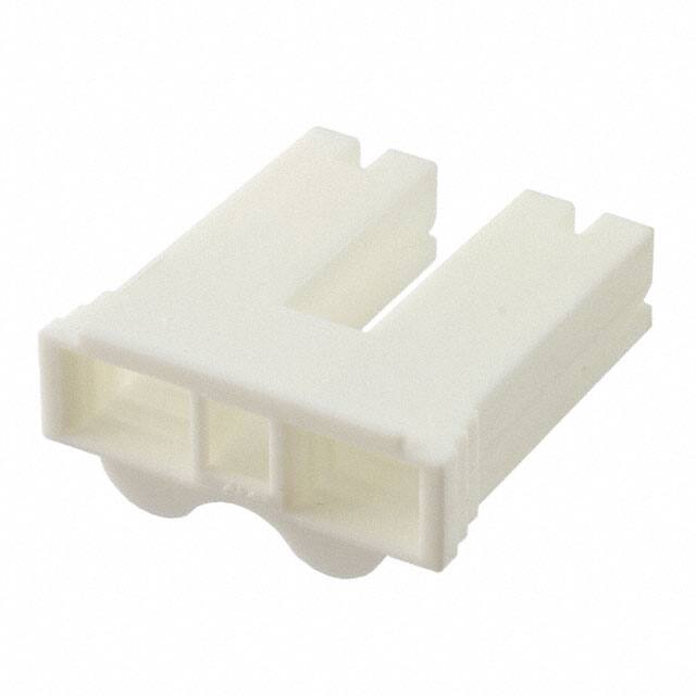 521229-1 CONN RCPT HSG 0.25 2POS NATURAL