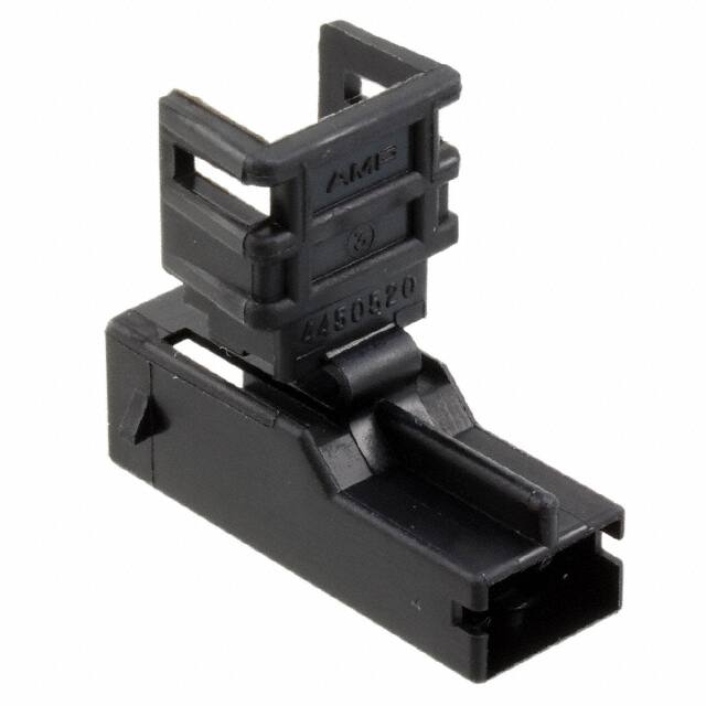 520895-1 CONN RCPT HSG 0.25 1POS BLACK