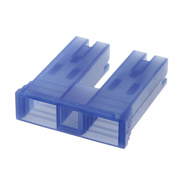 520935-5 CONN RCPT HOUSING 0.25 2POS BLUE