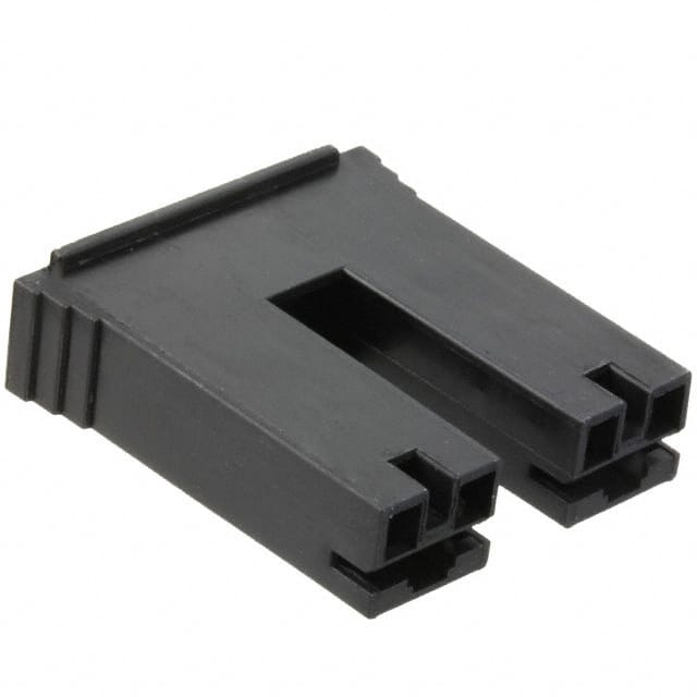 520935-7 CONN RCPT HSG 0.25 2POS BROWN