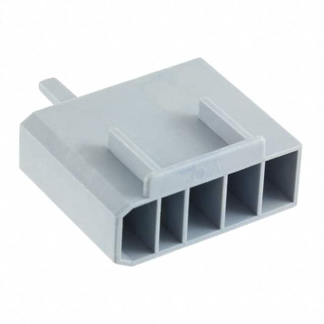 521498-7 CONN RCPT HOUSING 0.25 4POS BLUE