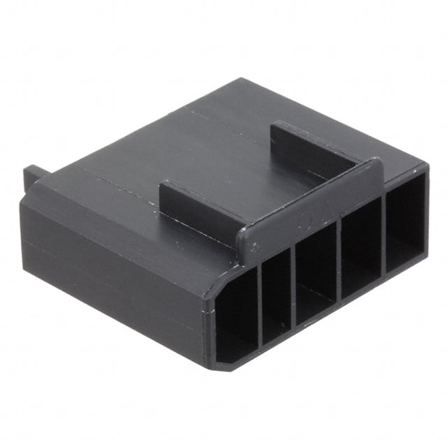 521498-9 CONN RCPT HSG 0.25 4POS BLACK