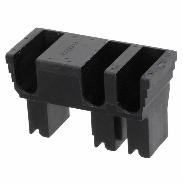521662-1 CONN RCPT HSG 0.25 3POS BLACK