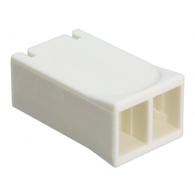 521766-2 CONN RCPT HSG 0.25 2POS NATURAL