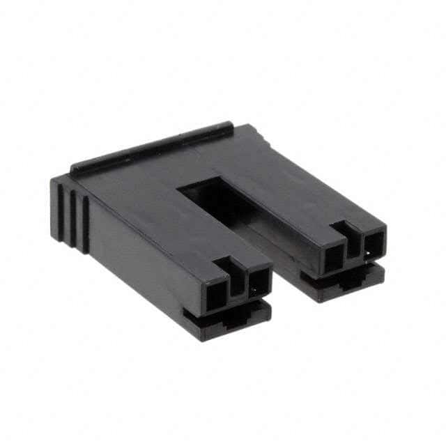 1-520935-8 CONN RCPT HSG 0.25 2POS BLACK