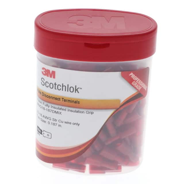 MNG18-187DMIX-BOTTLE CONN QC TAB 18-22AWG 0.187 100PC