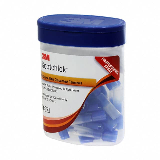 MNHU14-250DMIX-BOTTLE CONN QC TAB 14-16AWG 0.250 25PC