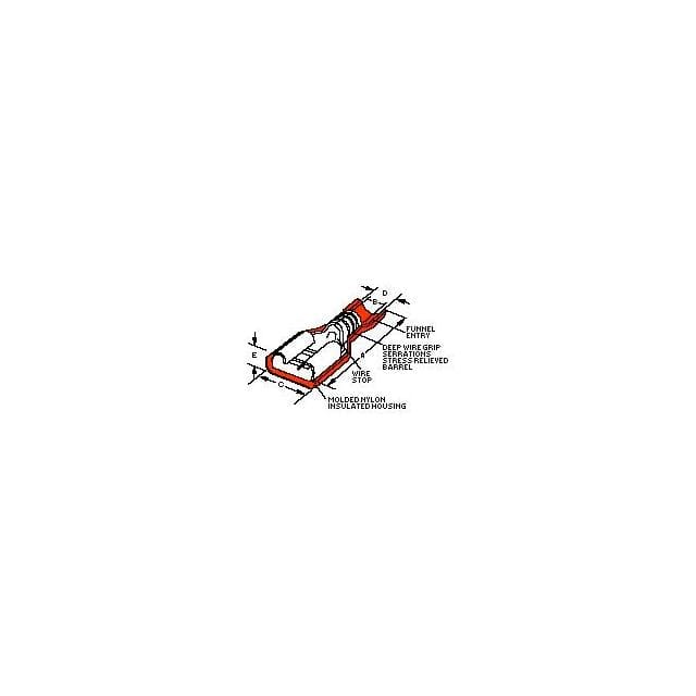 19003-0098 INSULKRIMP QUICK DISCONNECT, FEM
