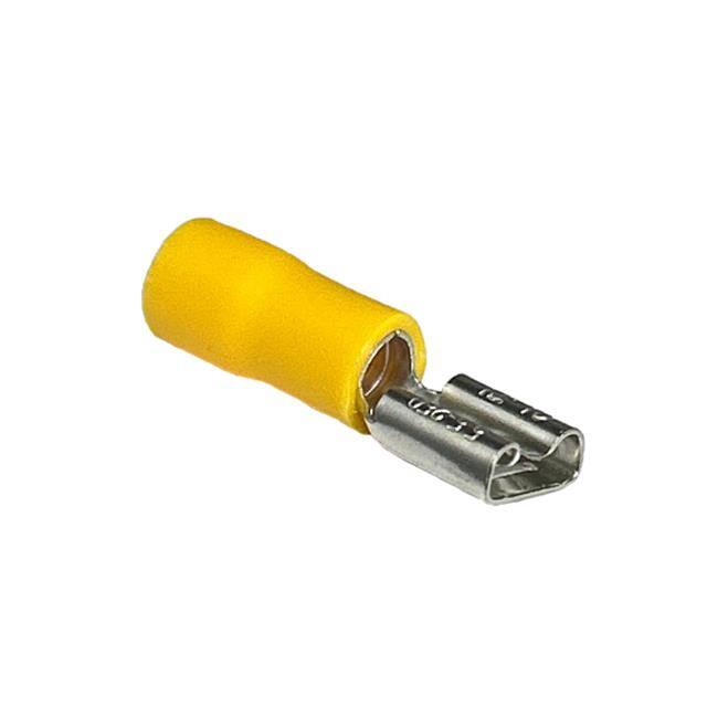 FDD5.5-250-10 CONN QC F 10-12AWG CRIMP 10PC
