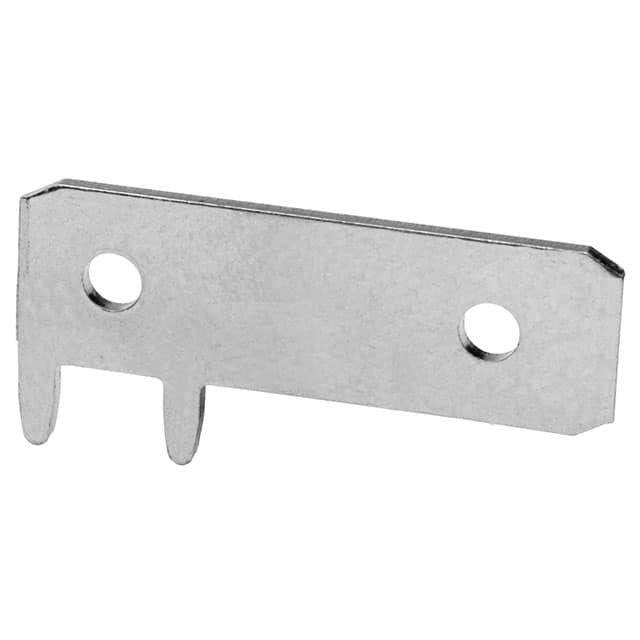 S523-46 CONN QC TAB R/A 6.3MM SOLDER