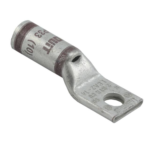LCA2-14-Q CONN TERM RECT LUG 2 AWG #1/4