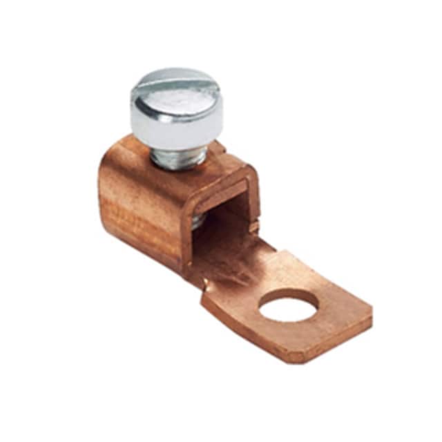 CXS70-14-C CONN TERM RECT LUG 4-14 AWG #1/4