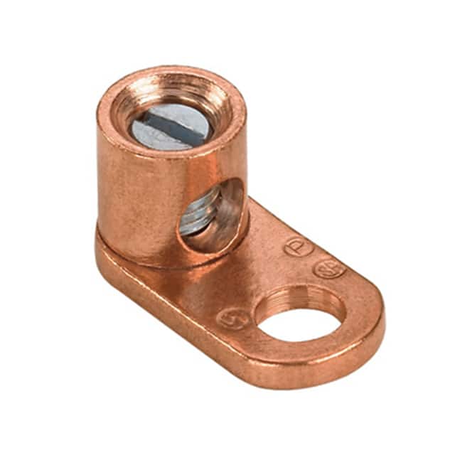 ML4-CY CONN TERM RECT LUG 4-14 AWG #1/4