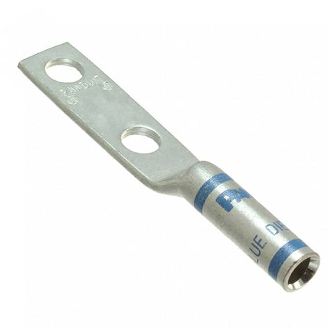 LCC6-14A-L CONN TERM RECT TONG 6 AWG #1/4