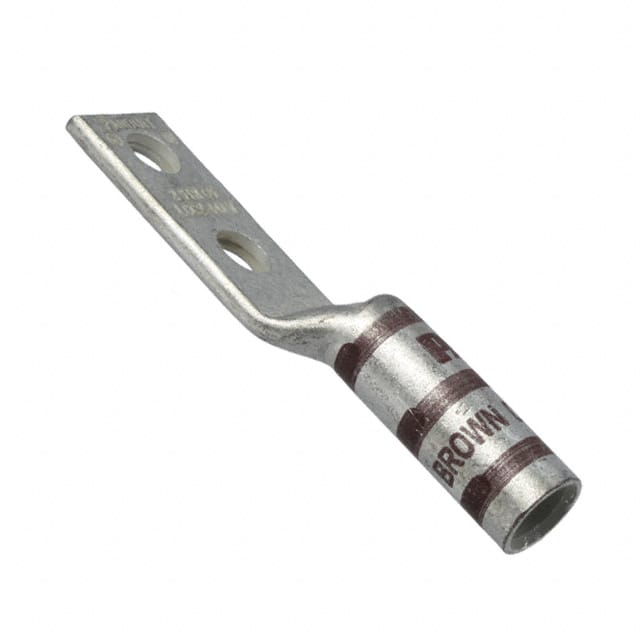 LCC2-14AW-Q CONN TERM RECT LUG 2 AWG #1/4