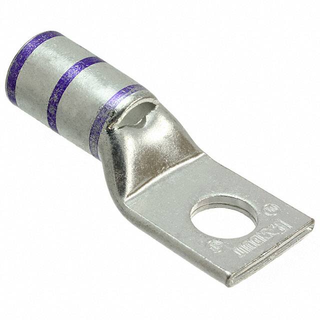 LCA4/0-12-X CONN TERM RECT LUG 4/0 AWG #1/2