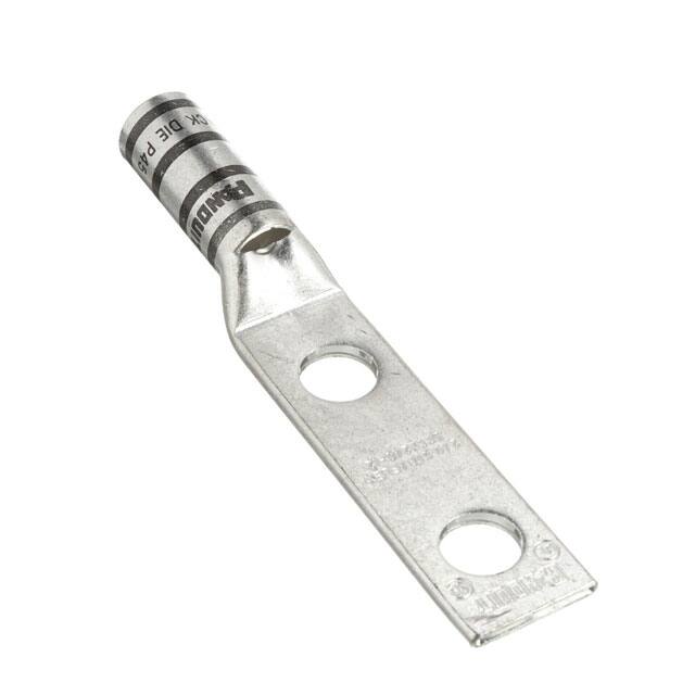LCCX2/0-14A-X CONN TERM RECT TONG 2/0 AWG #1/4