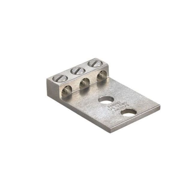 LAM3B1/0-38-6Y CONN TERM RECT LUG 1/0-14AWG 3/8