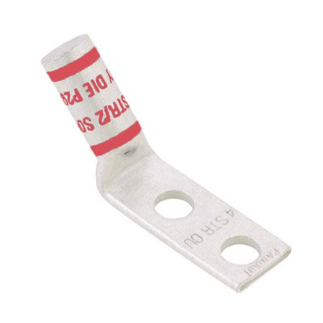 LCDX8-14AH-L CONN TERM RECT TONG 8 AWG #1/4