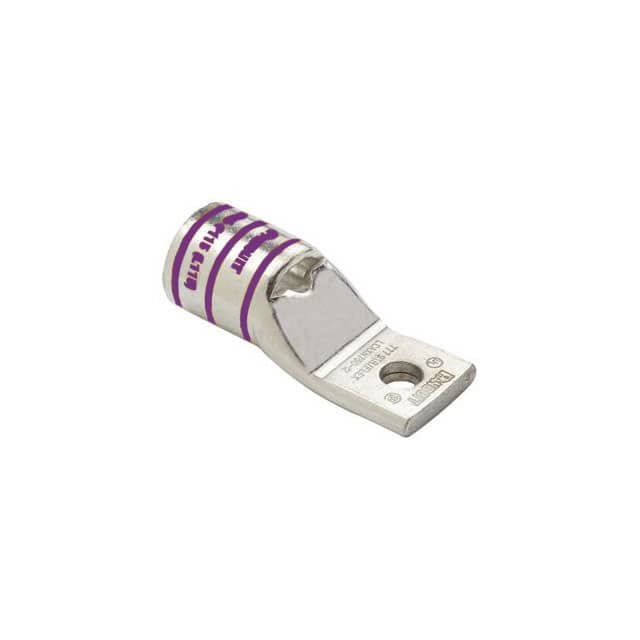 LCAXN4/0-38-X COPPER COMPRESSION LUG, 1 HOLE,