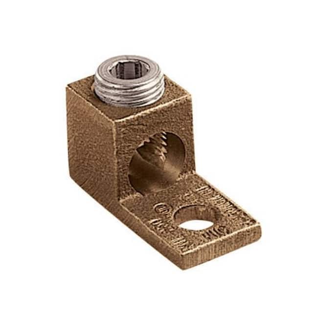 PNL-1/0-L CONN TERM RECT LUG 1/0-8 AWG