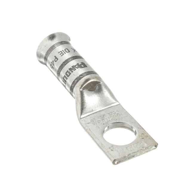 LCAF1/0-12-X CONN TERM RECT LUG 1/0 AWG #1/2